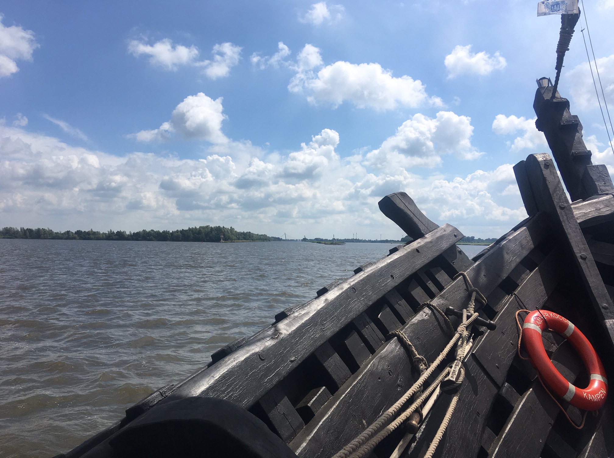Ketelmeer aanloop naar de IJsselmond