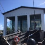 Aanlegplek bij het museum van Karlskrone